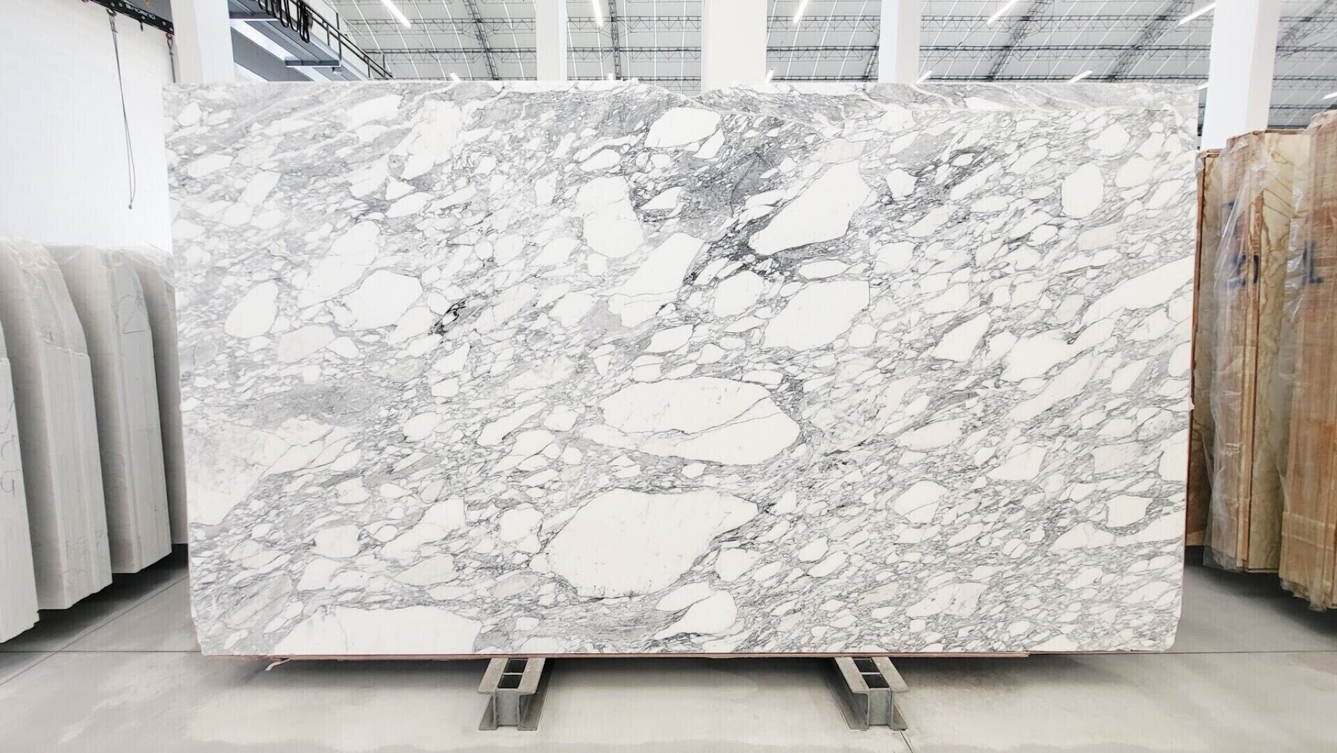 Arabescato Marble slab at Modul Marble