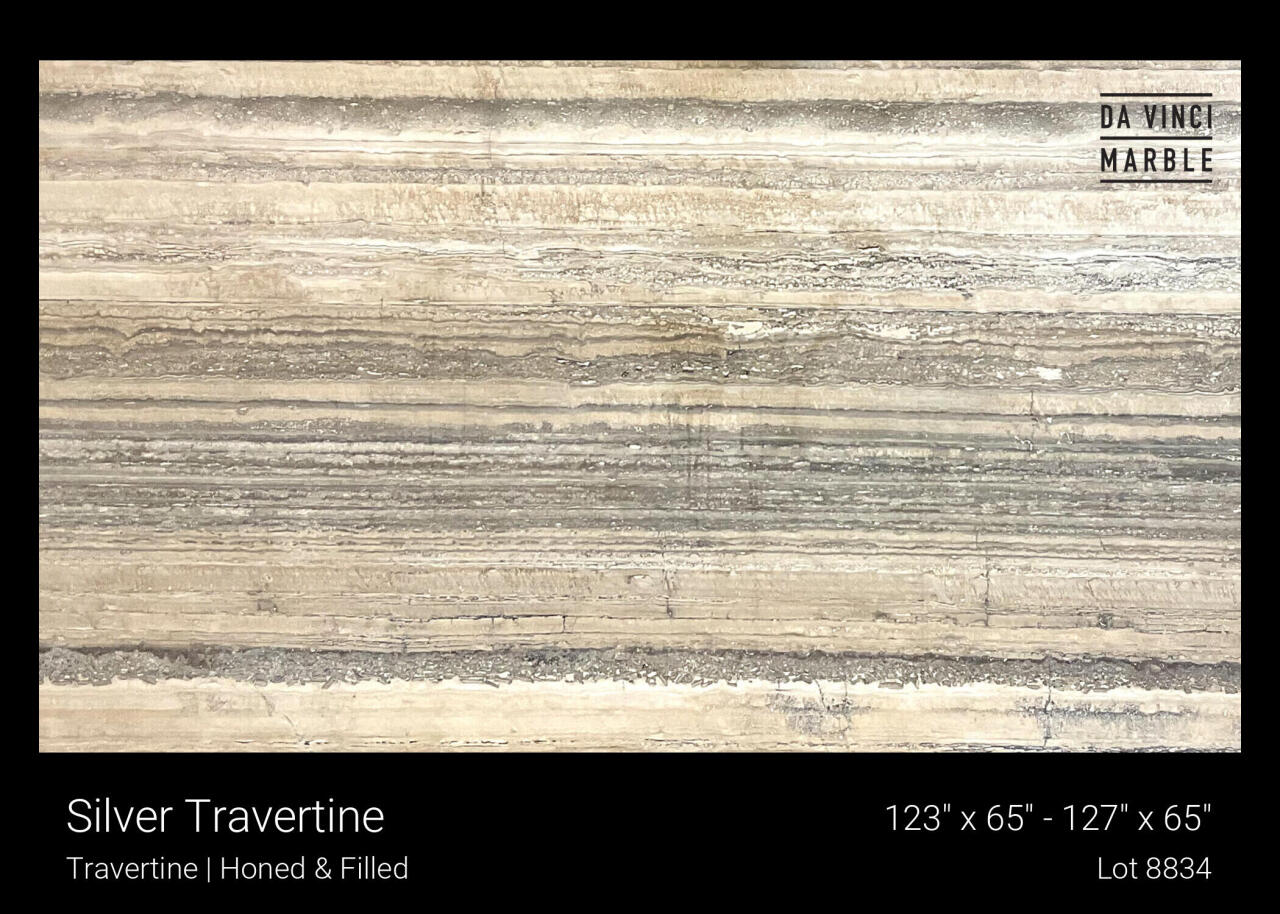 Silver Travertine