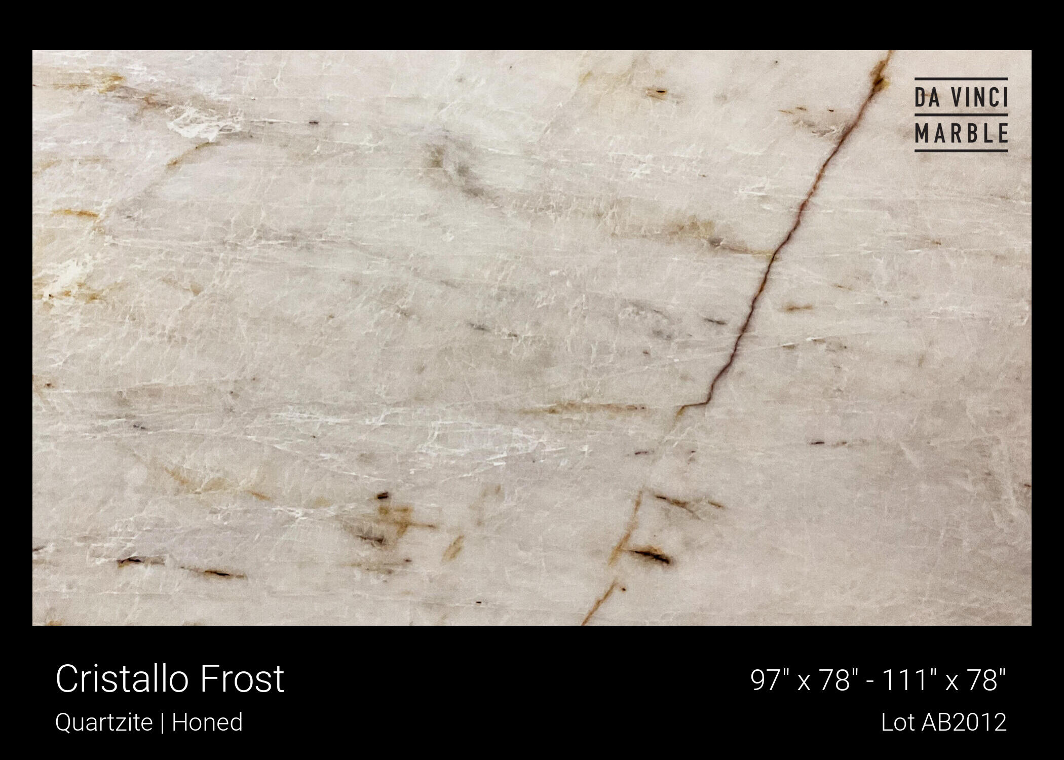 Cristallo Frost Slab