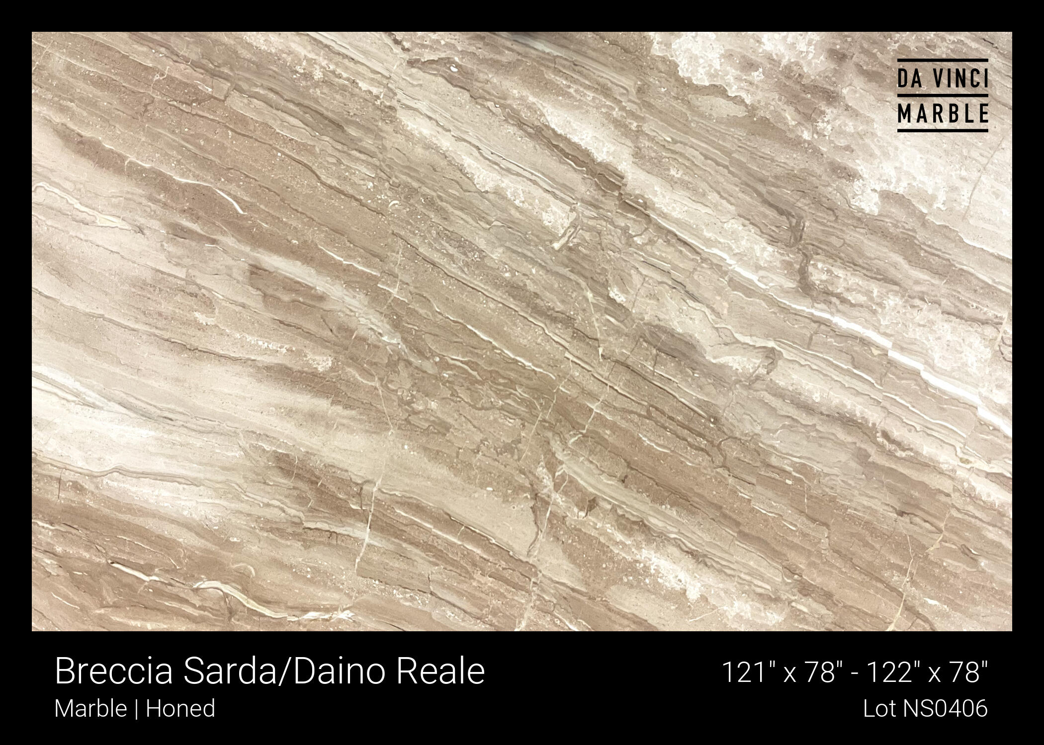 Breccia Sarda/Daino Reale Slab