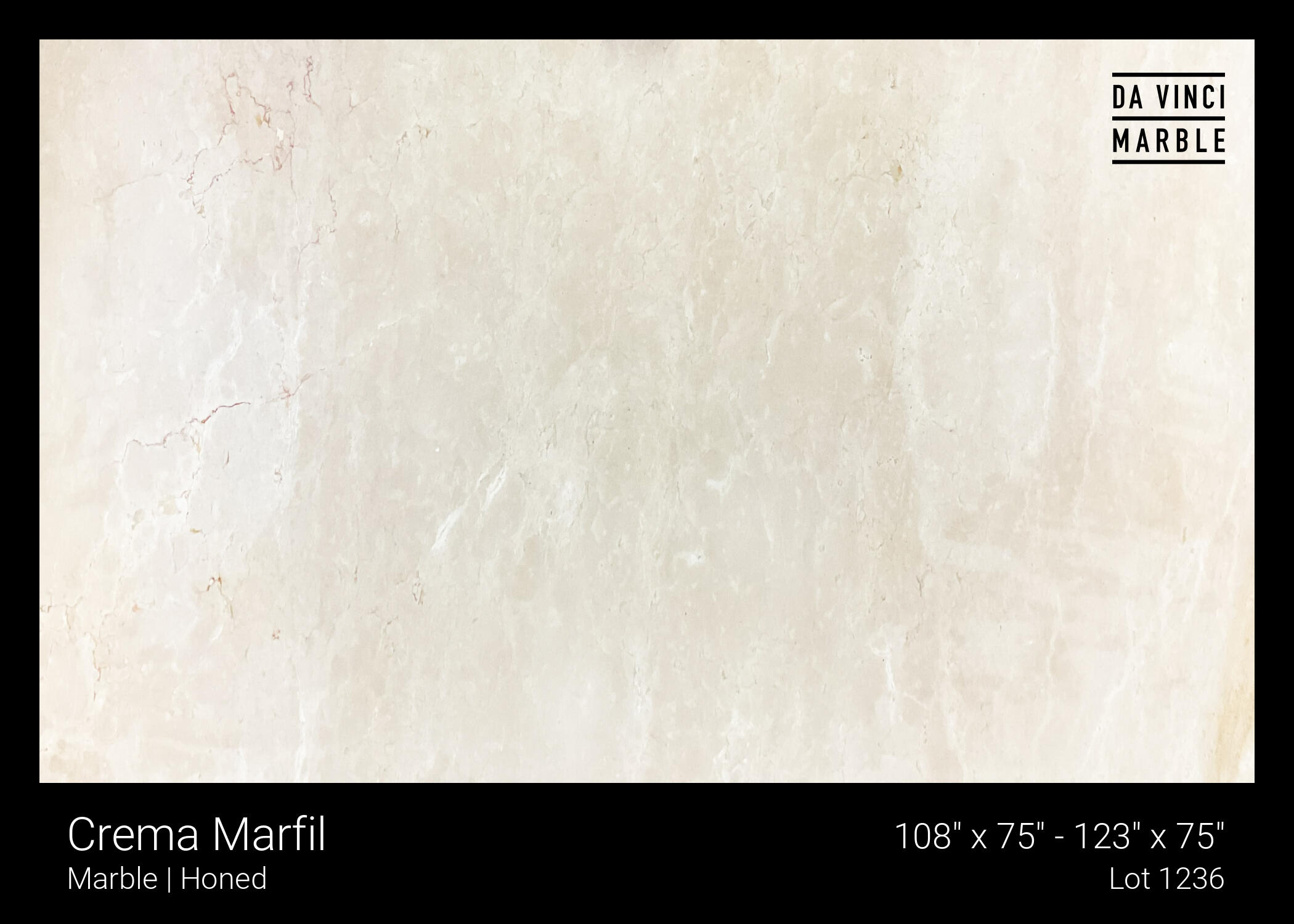 Crema Marfil Slab