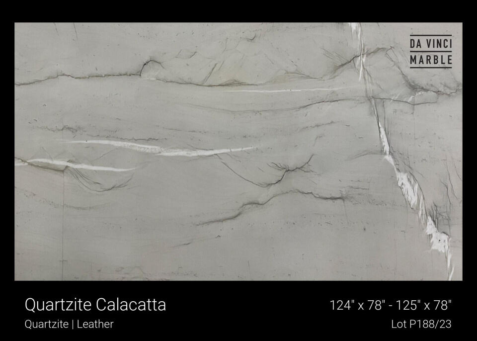 Quartzite Calacatta Slab