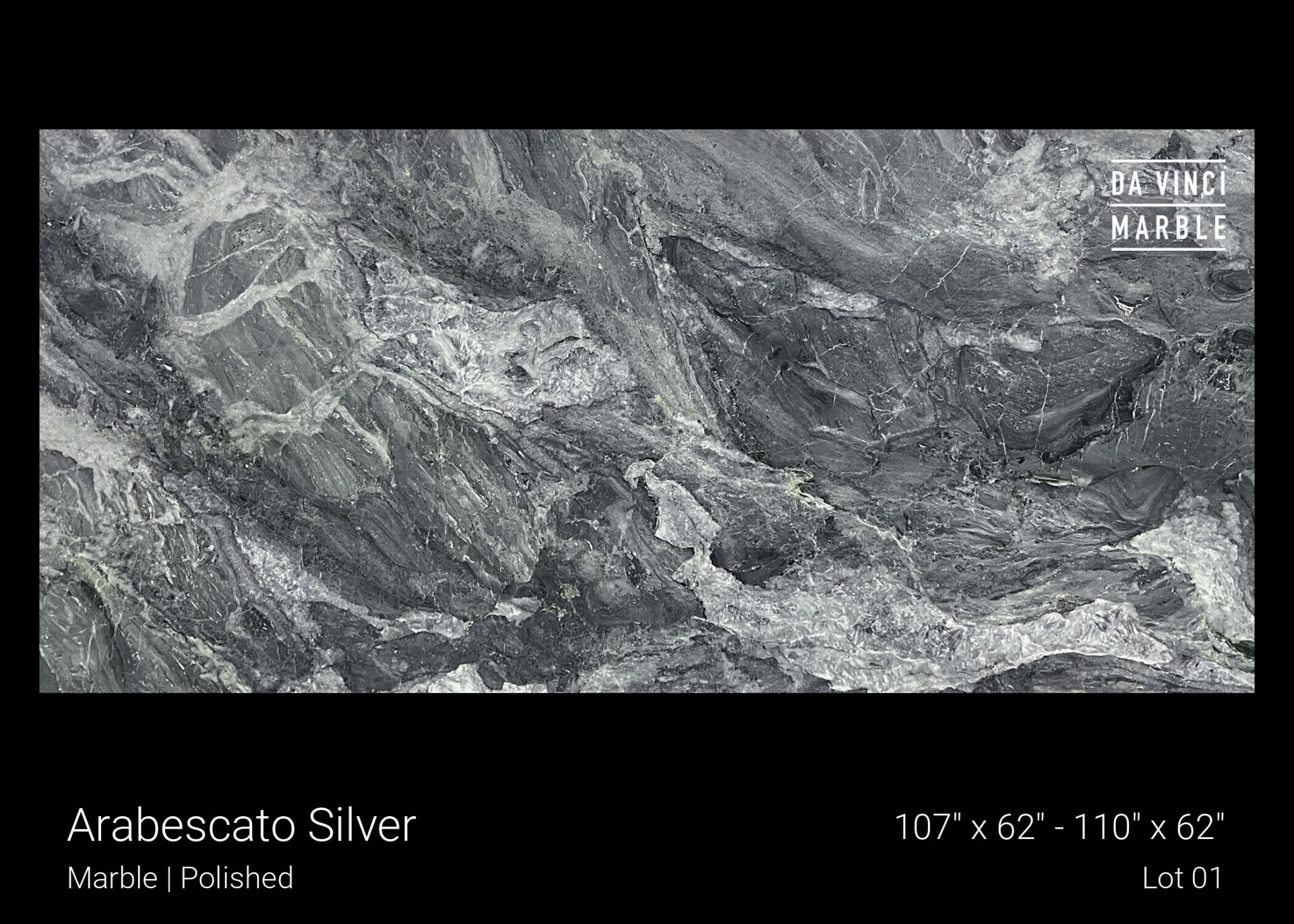 Arabescato Silver