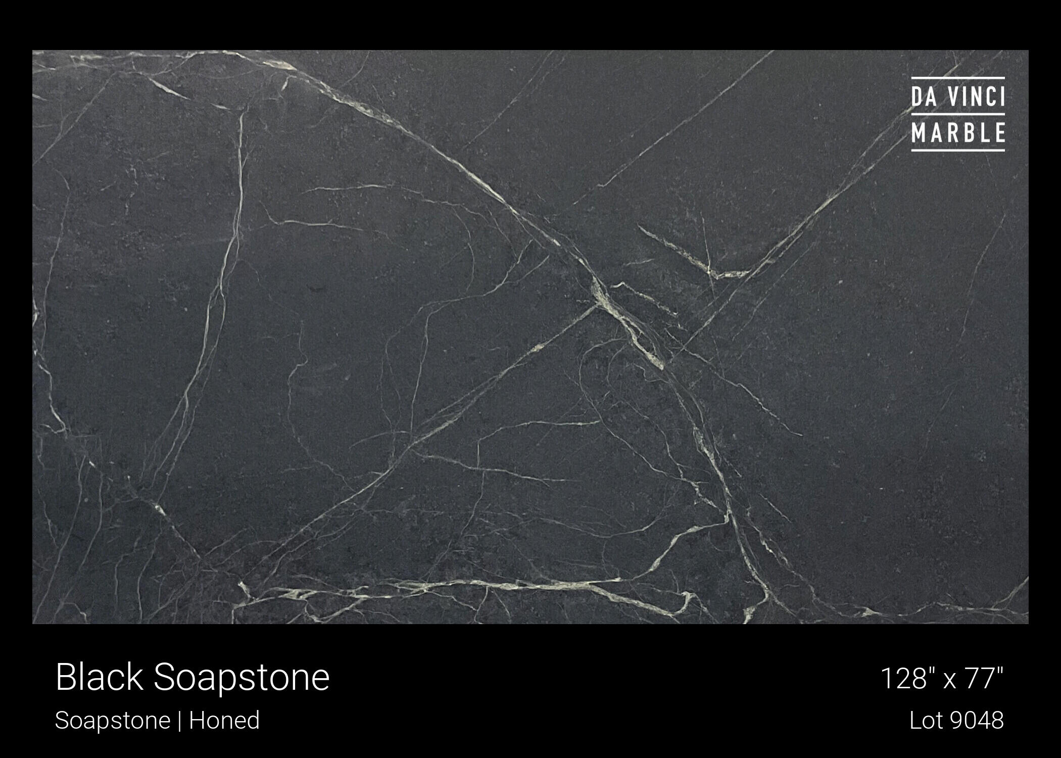 Black Soapstone Slab