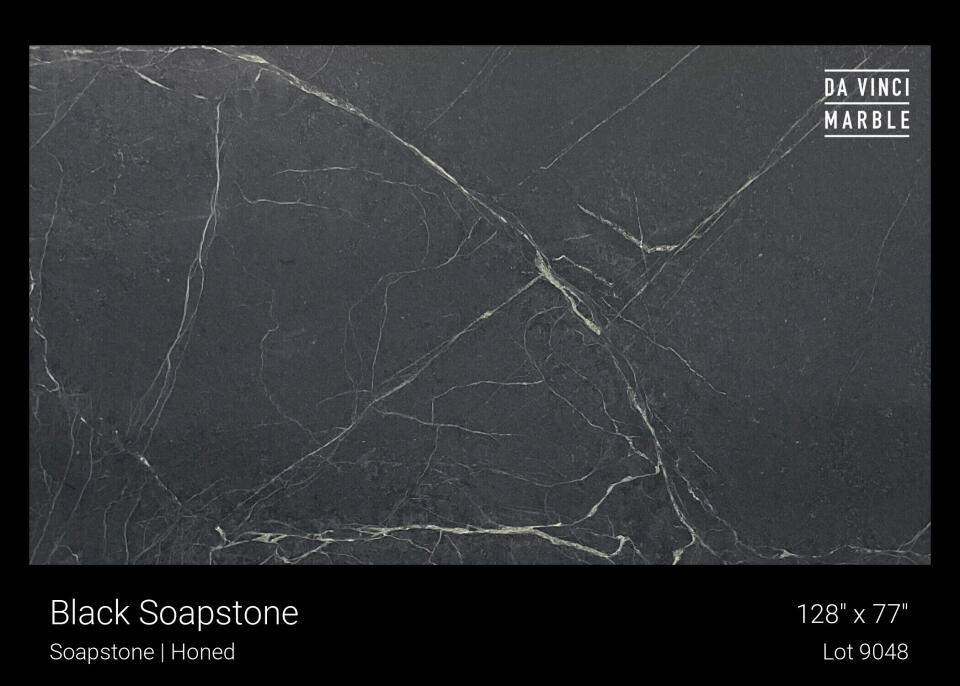 Black Soapstone Slab