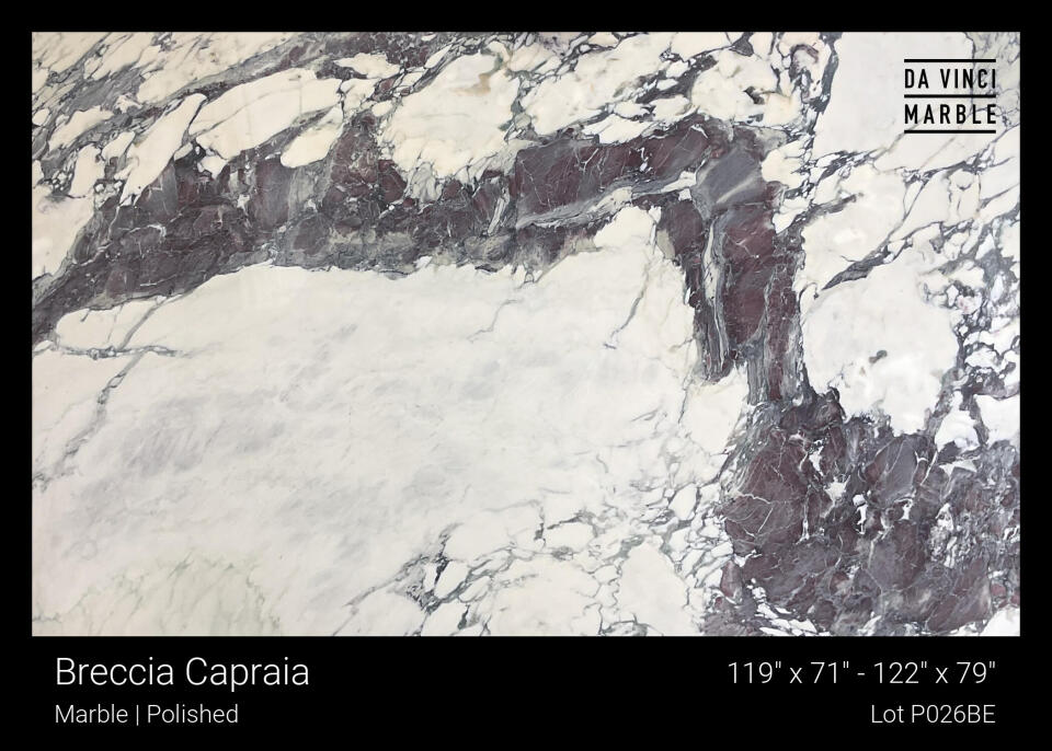 Breccia Capraia Polished 2cm Slab