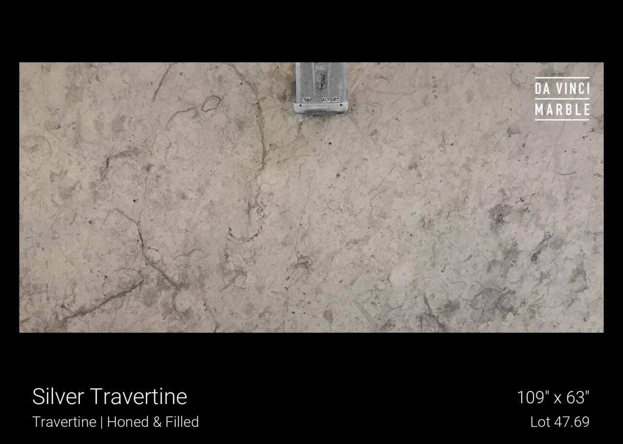 Silver Travertine