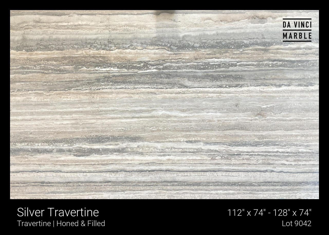 Silver Travertine