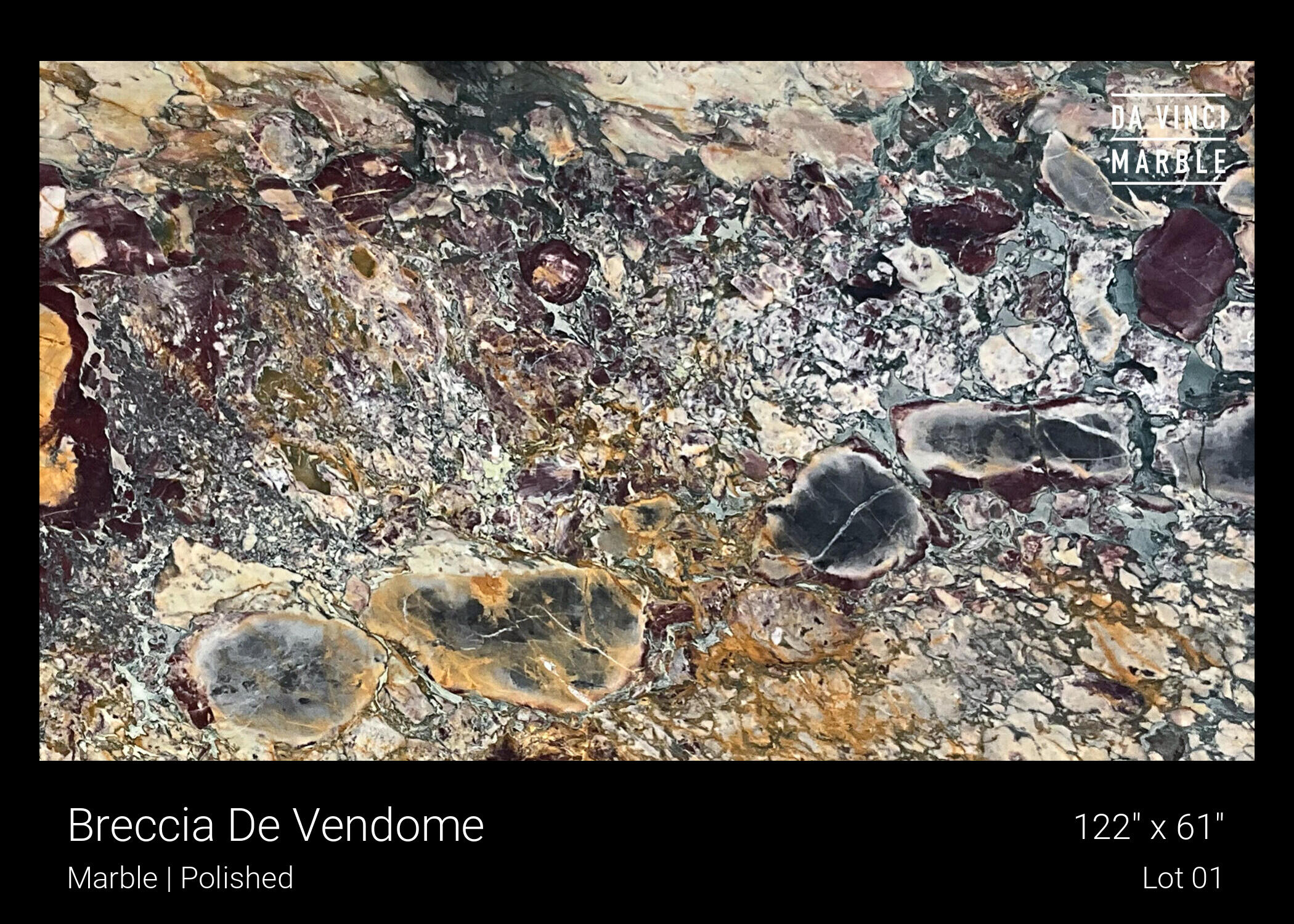 Breccia De Vendome Slab