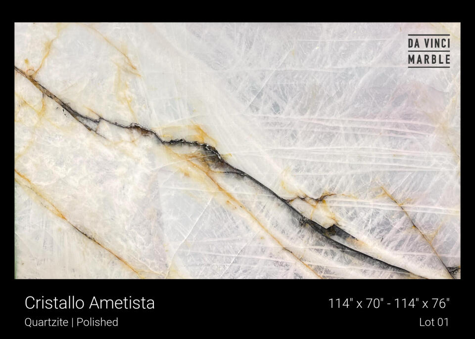 Cristallo Ametista 2cm Slab