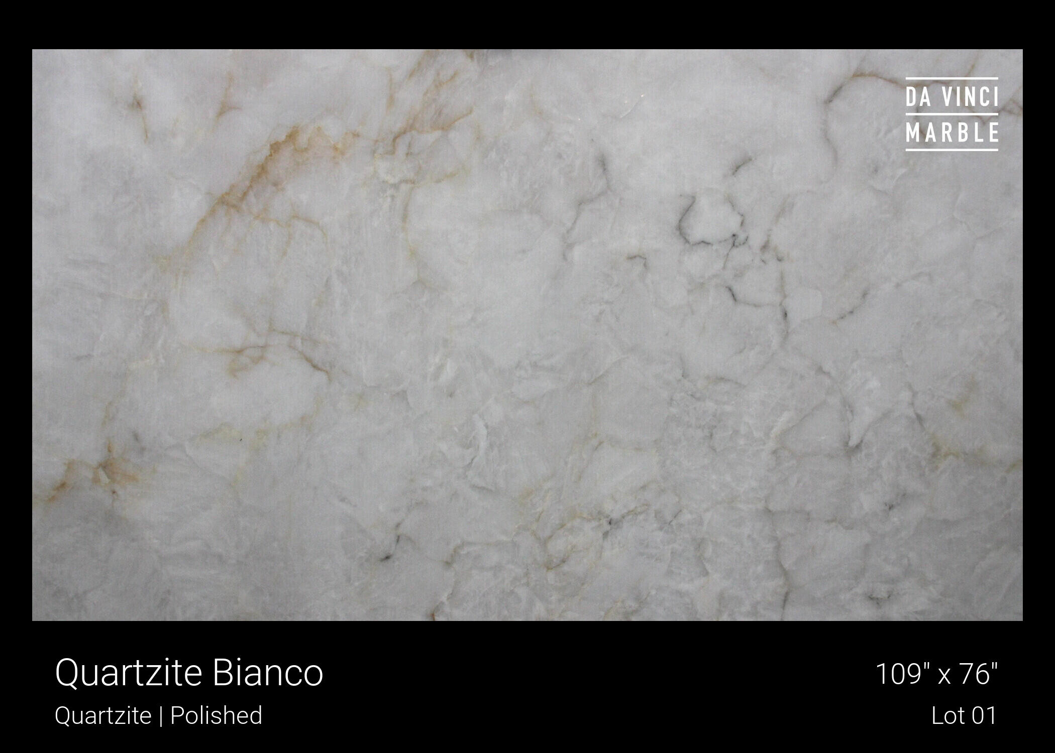 Quartzite Bianco Slab