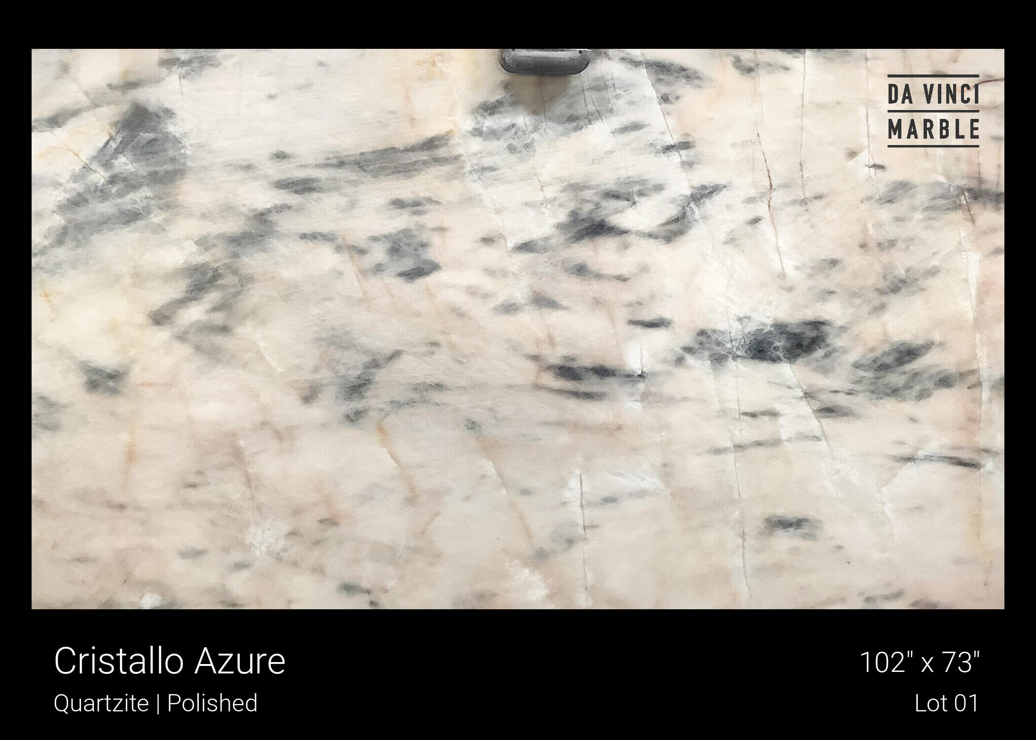 Cristallo Azure Quartzite 2cm Slab