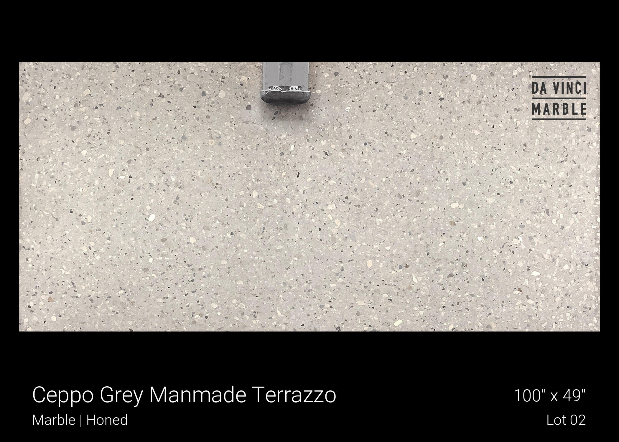 Ceppo Grey Manmade Terrazzo Slab
