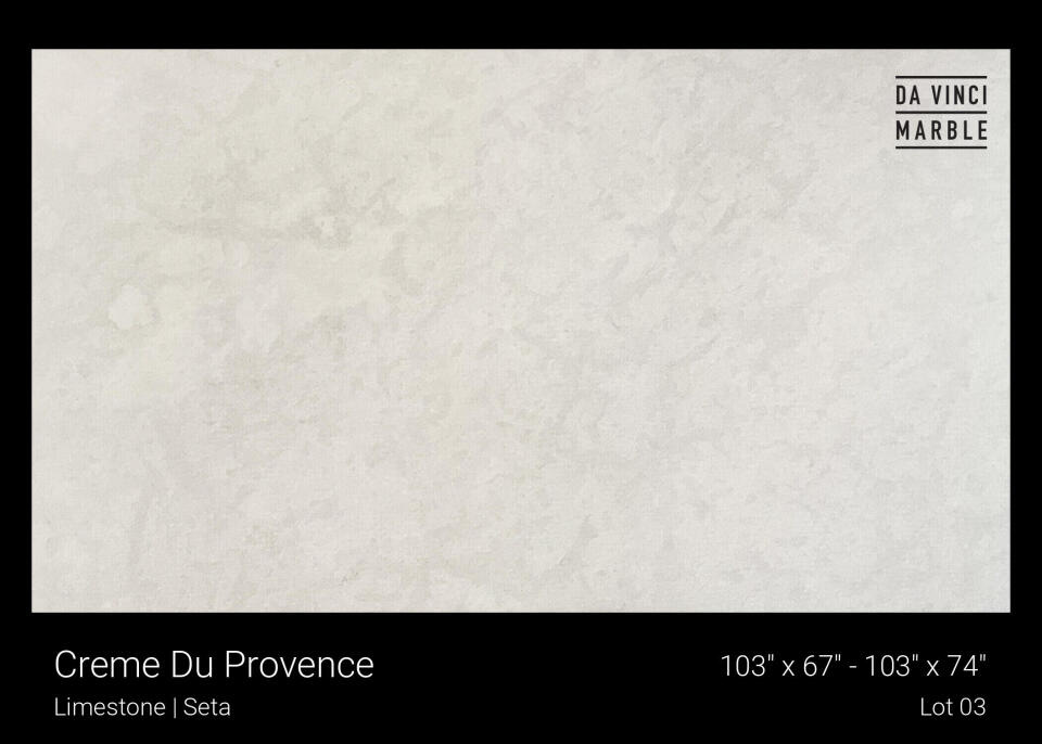 Creme Du Provence Slab