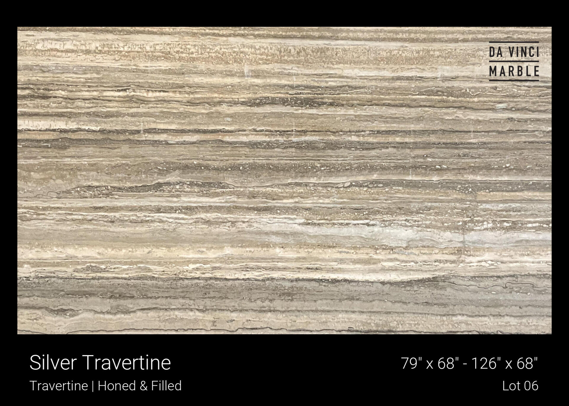 Silver Travertine