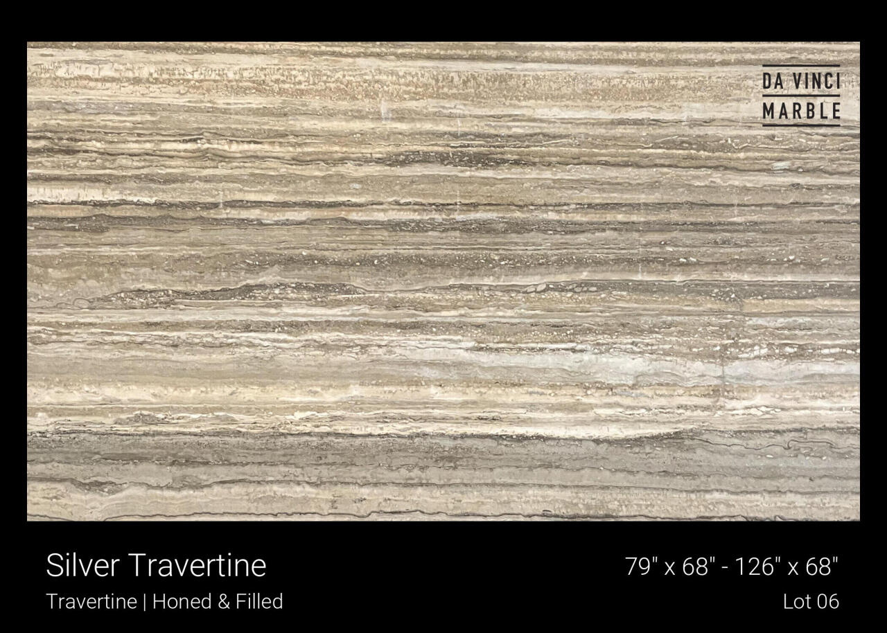 Silver Travertine