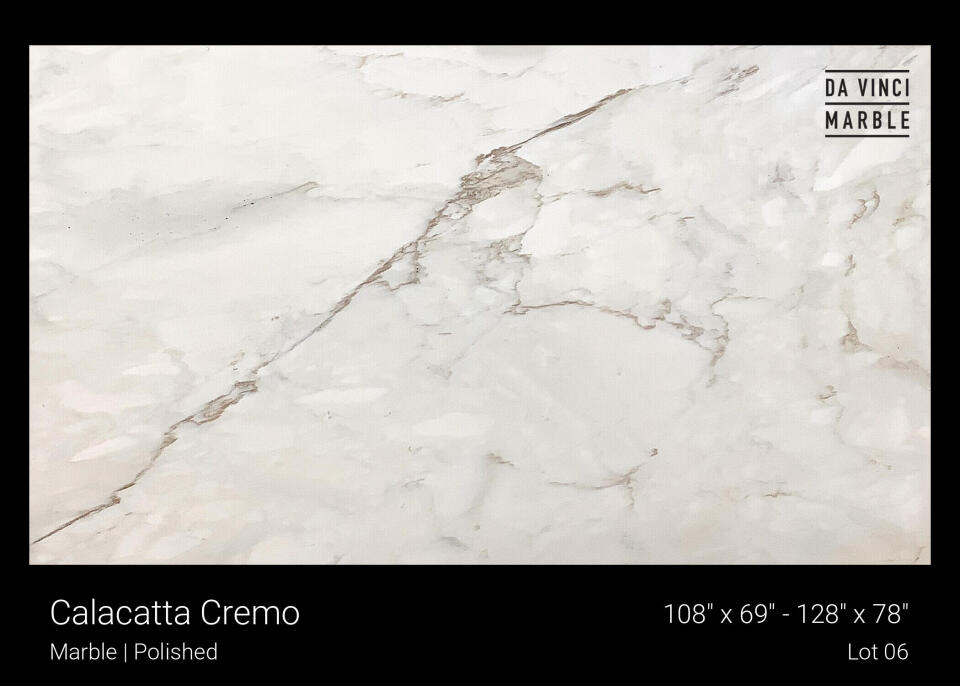 Calacatta Cremo Slab