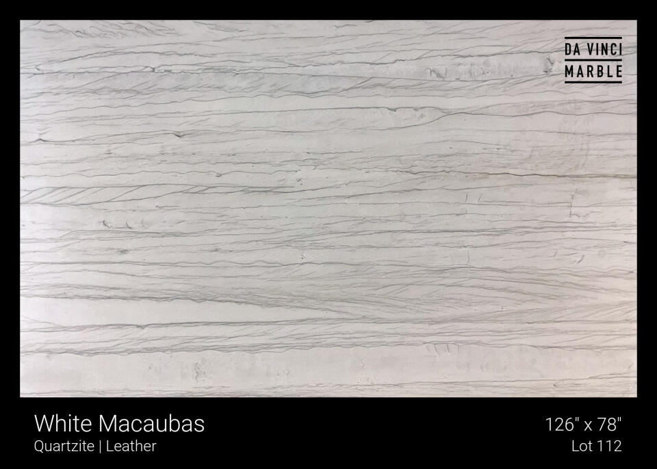 White Macaubas Slab