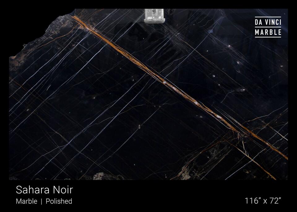 Noir St. Laurent Polished Finish 2Cm Slab