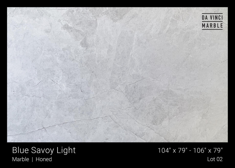 Blue Savoy Light Honed 2Cm Slab