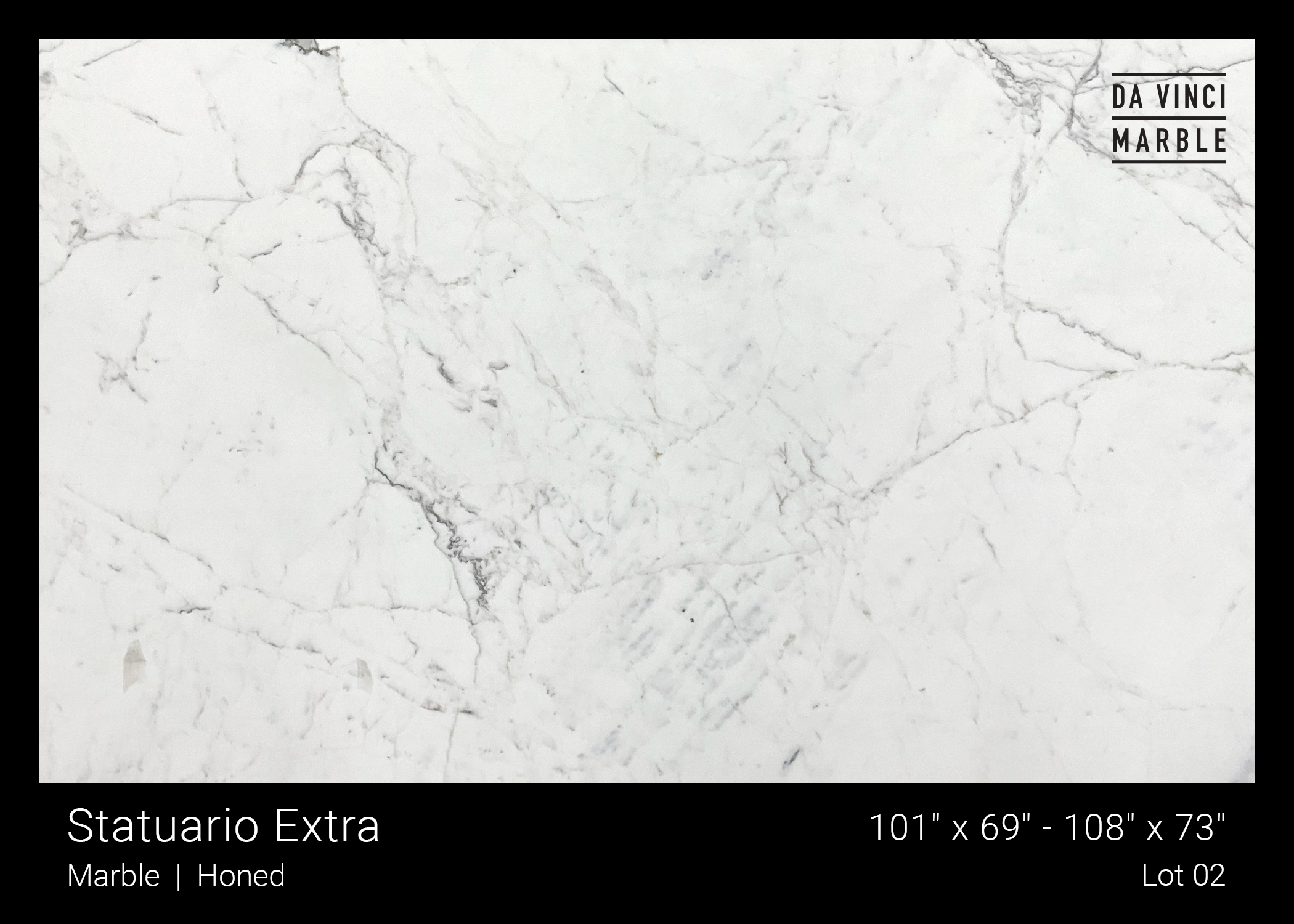 Statuario Extra Honed 3/4