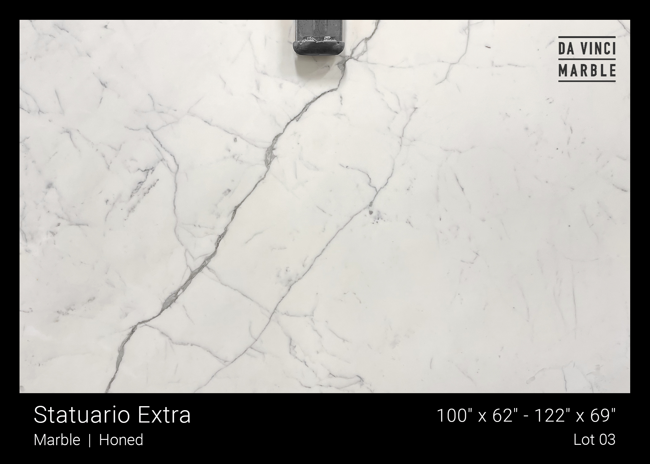 Statuario Extra Polished 3/4