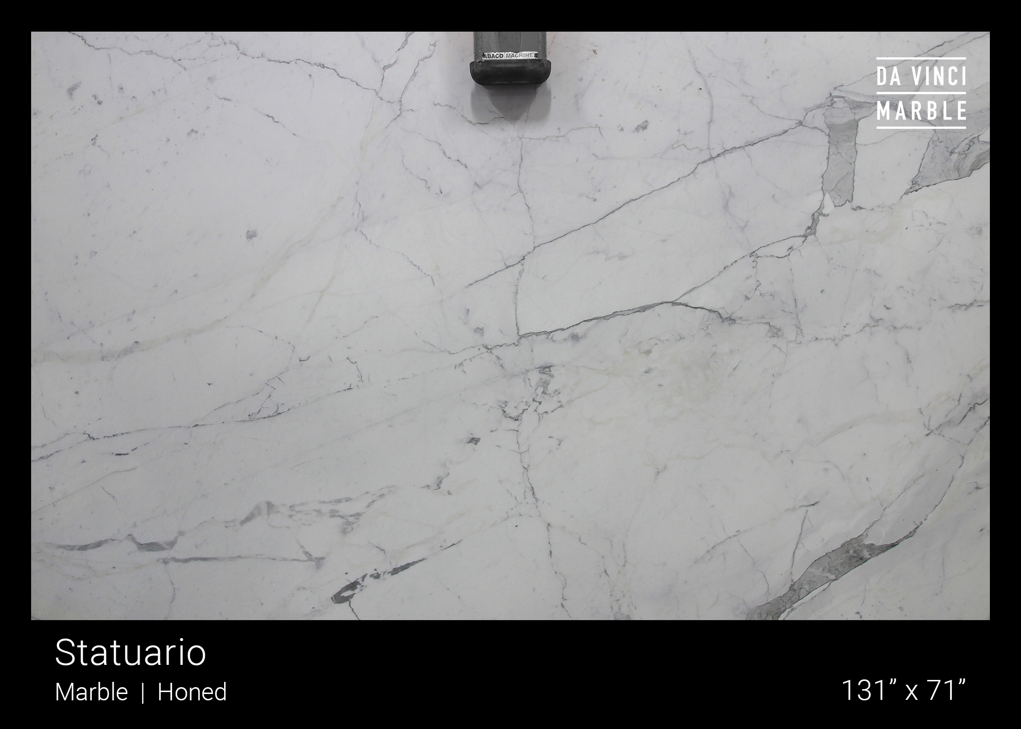 Statuario Honed 3/4