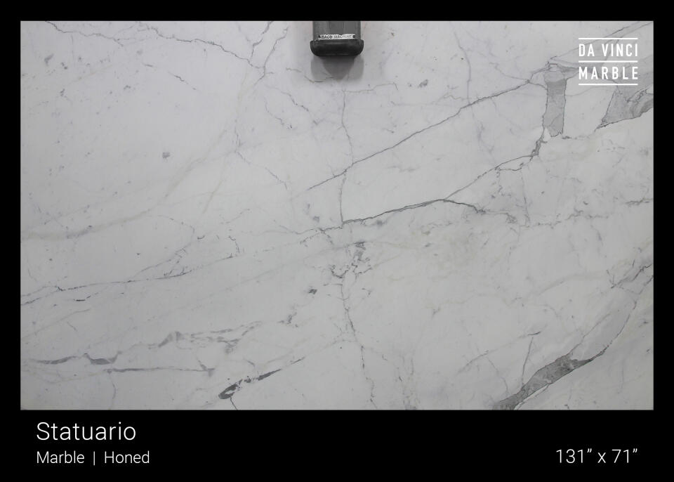 Statuario Honed 2Cm Slab