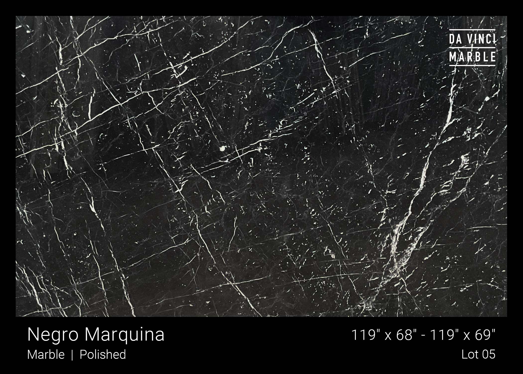 Negro Marquina 1St Choice 3/4