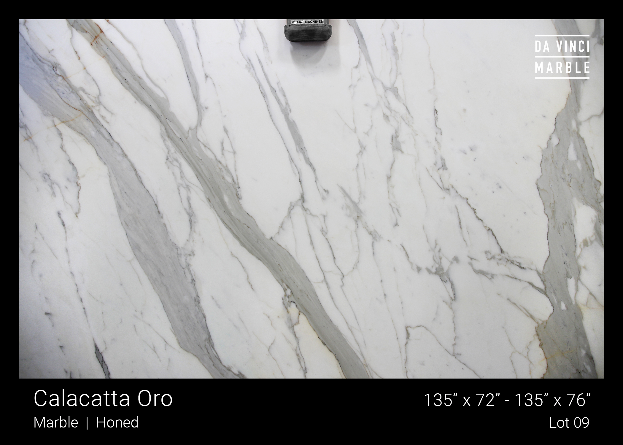 Calacatta Oro Honed 3/4