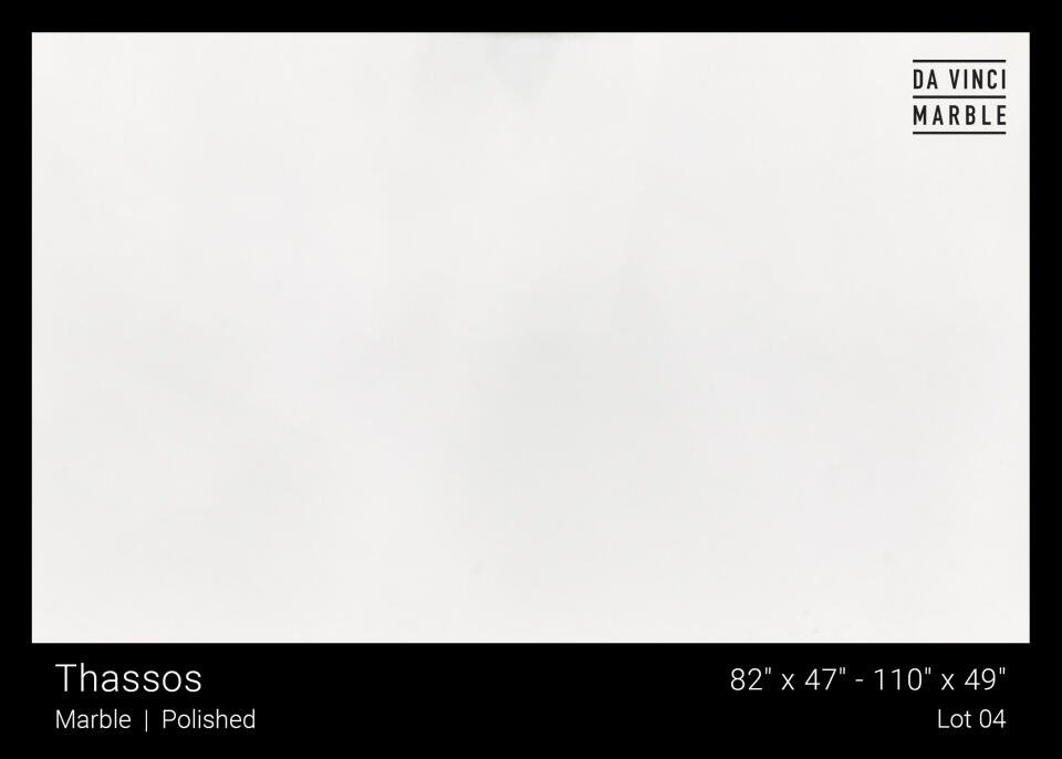 Thassos Polished 2Cm Slab