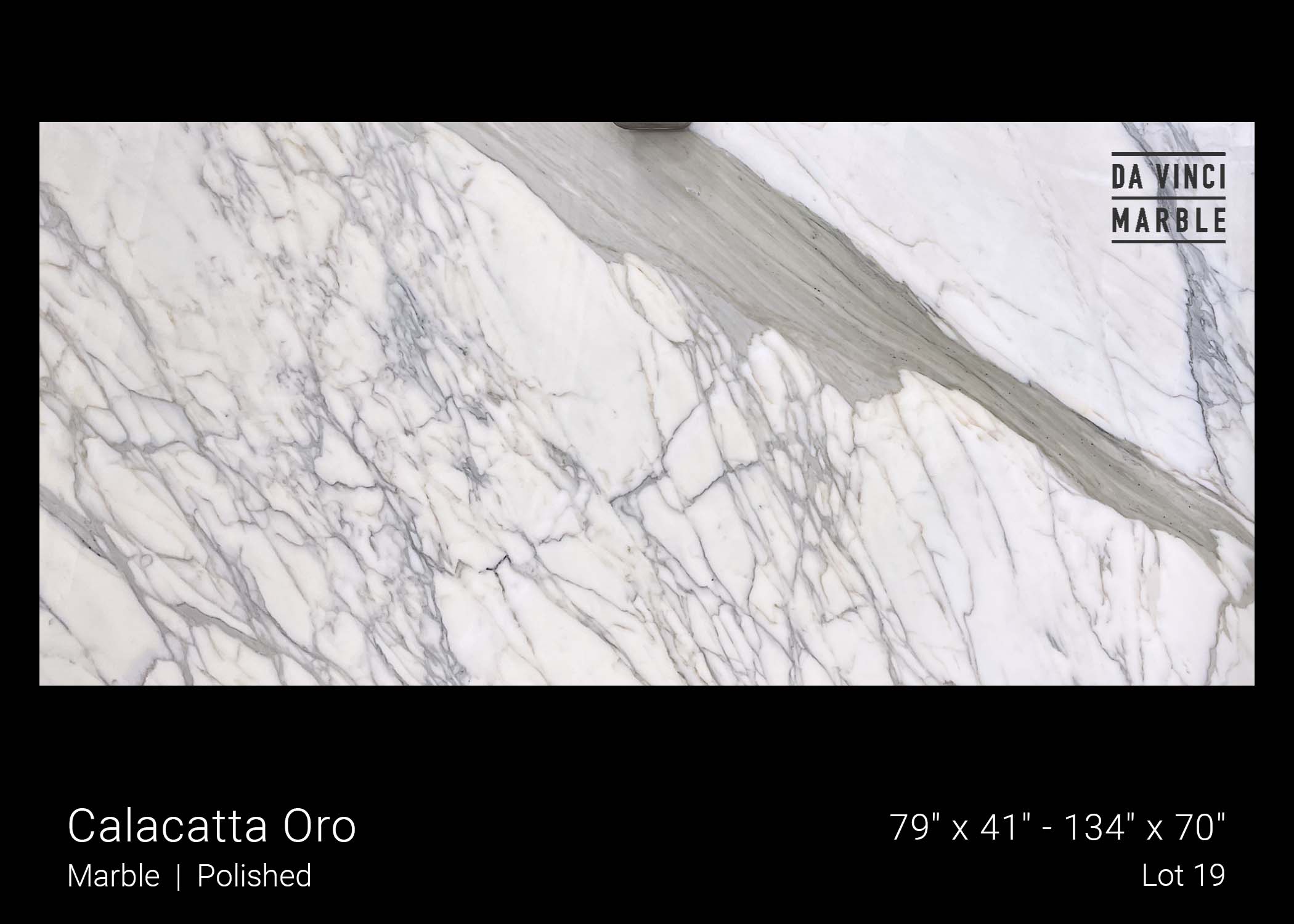 Calacatta Oro Polished 3/4