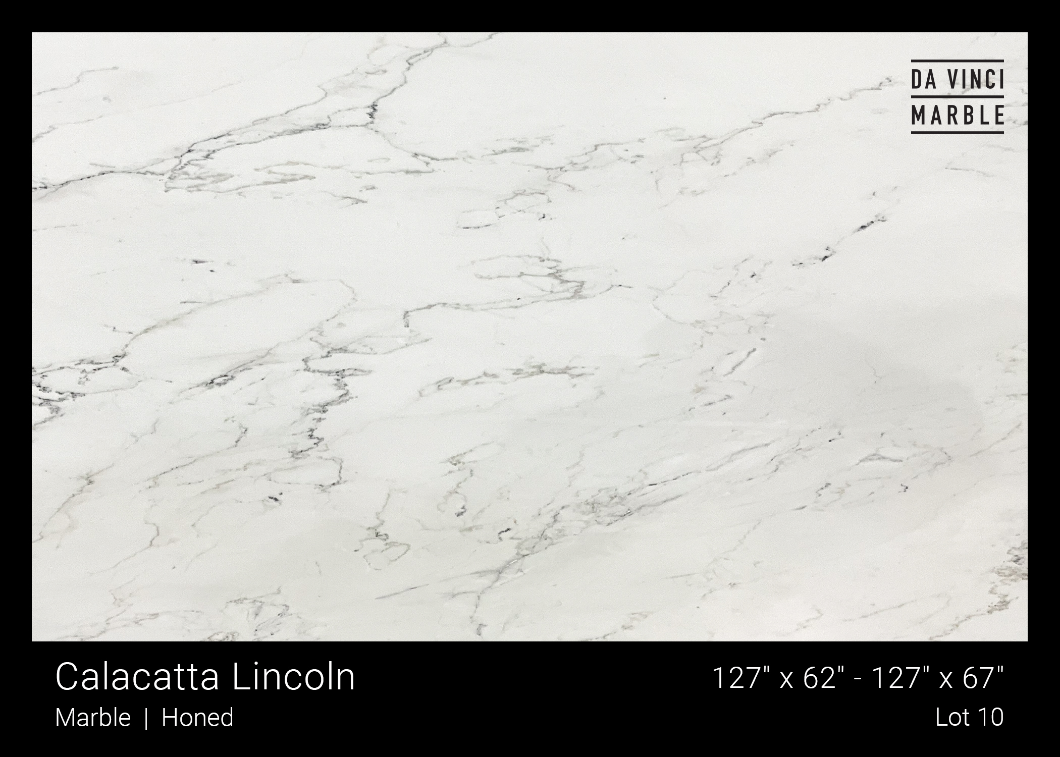 Calacatta Lincoln Honed 3/4