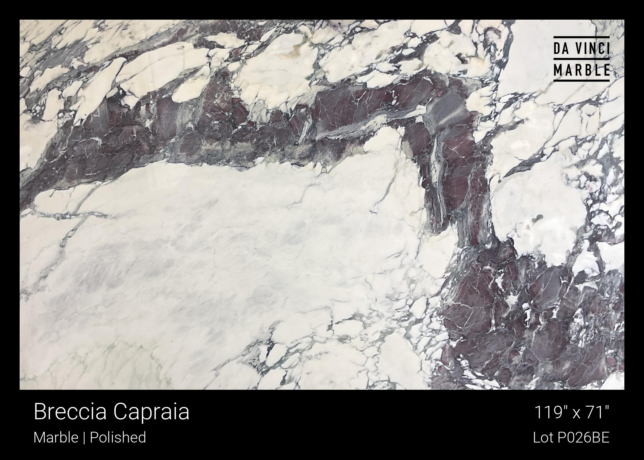 Breccia Capraia Polished 3/4