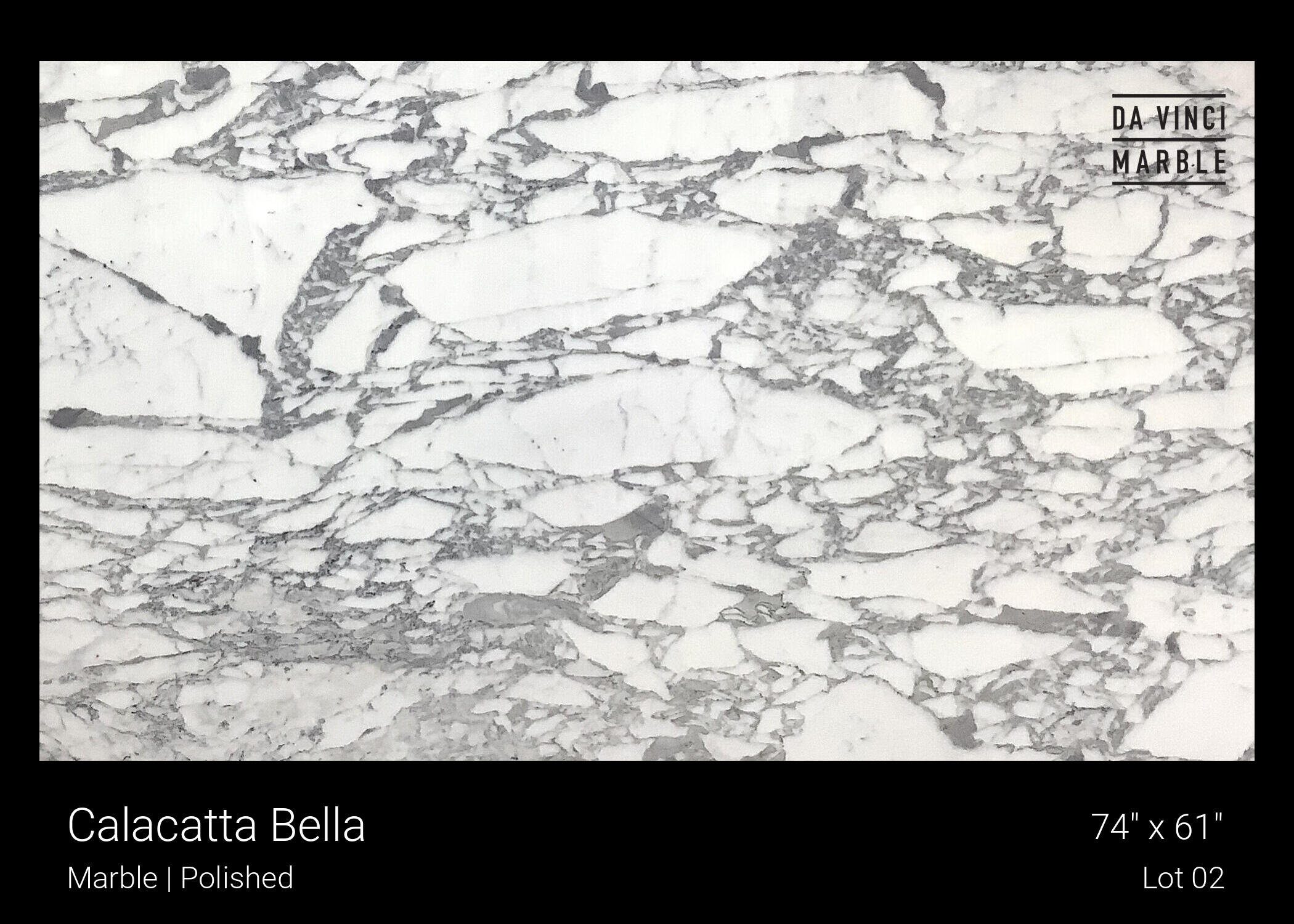 Calacatta Bella Polished 2cm Slab