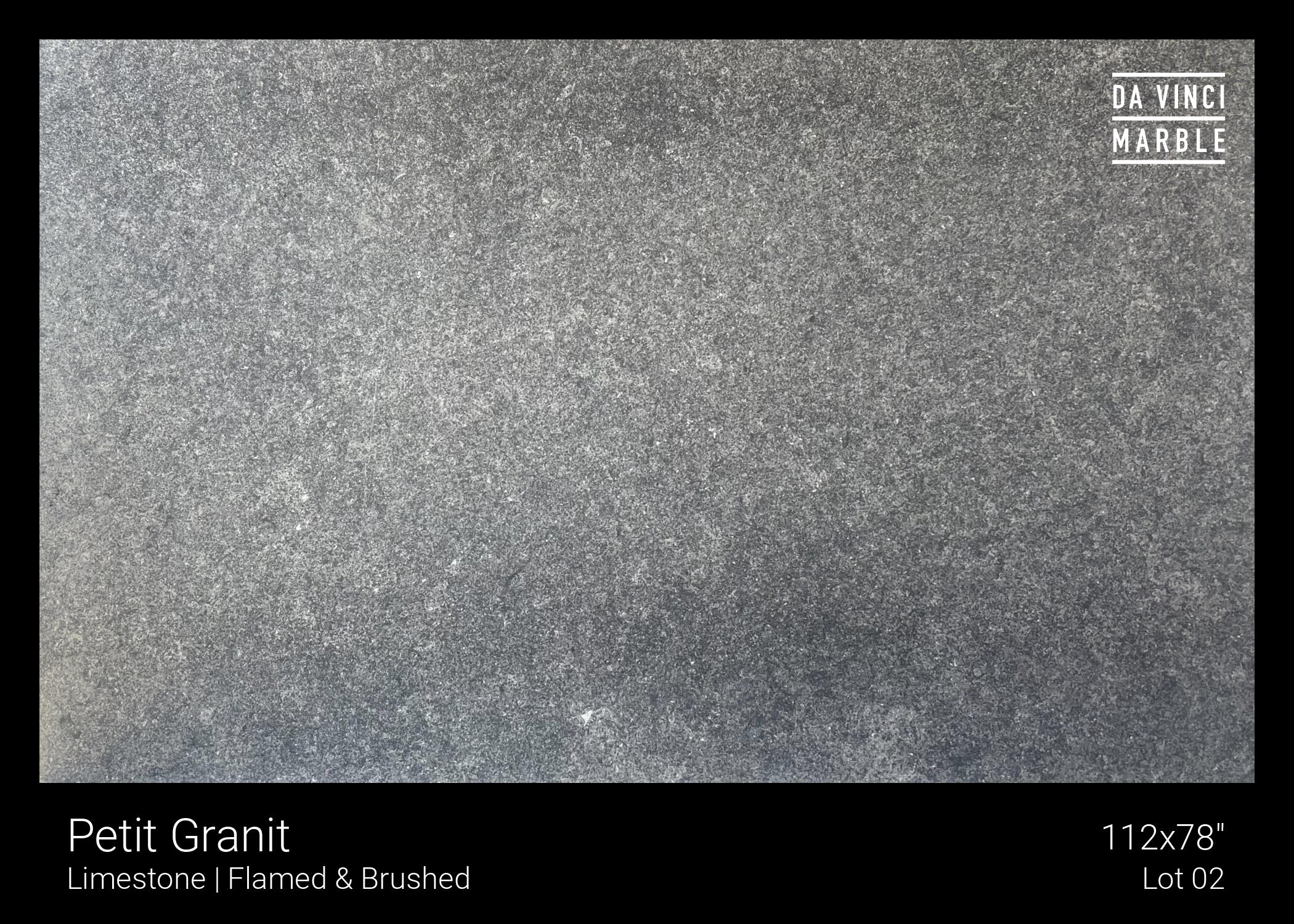 Petit Granit Flamed & Brushed 2cm Slab