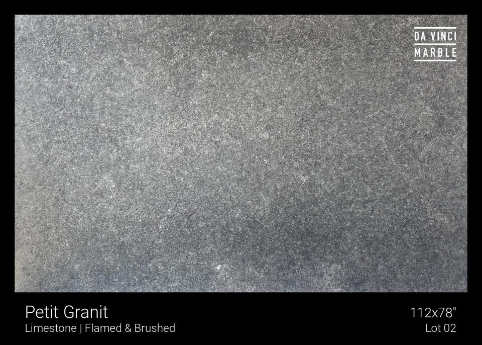 Petit Granit Flamed & Brushed 2cm Slab