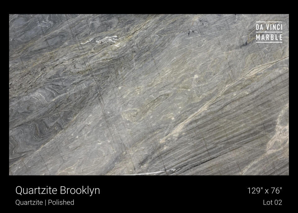 Quartzite Brooklyn Polished 2cm Slab
