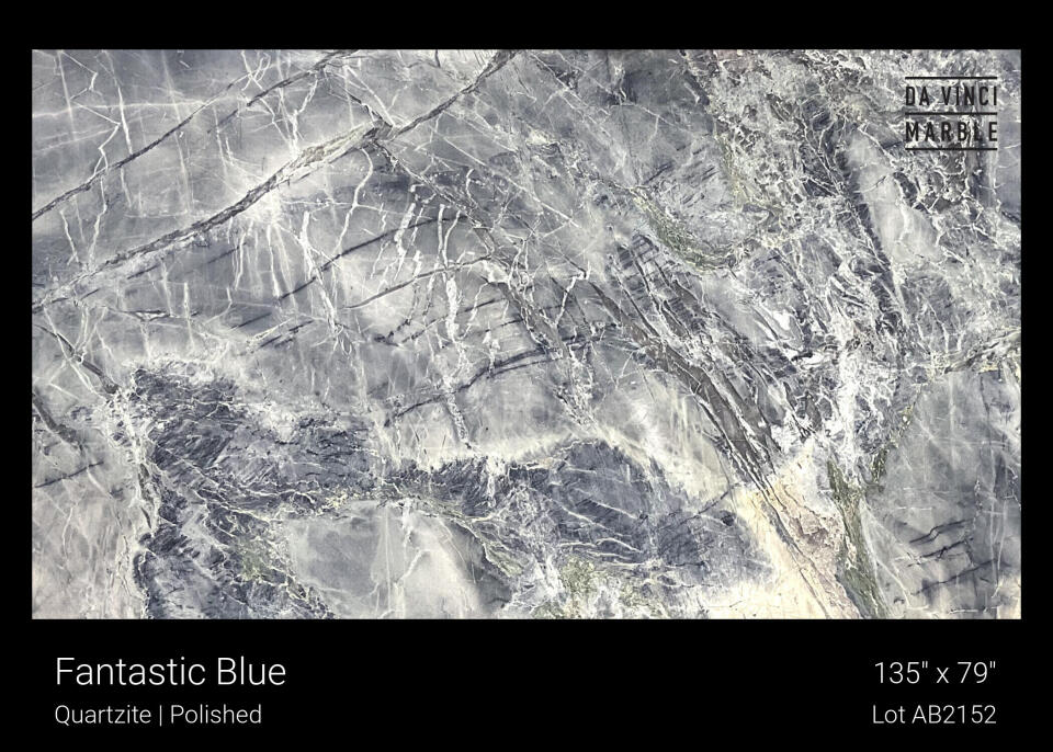 Fantastic Blue Polished 2cm Slab