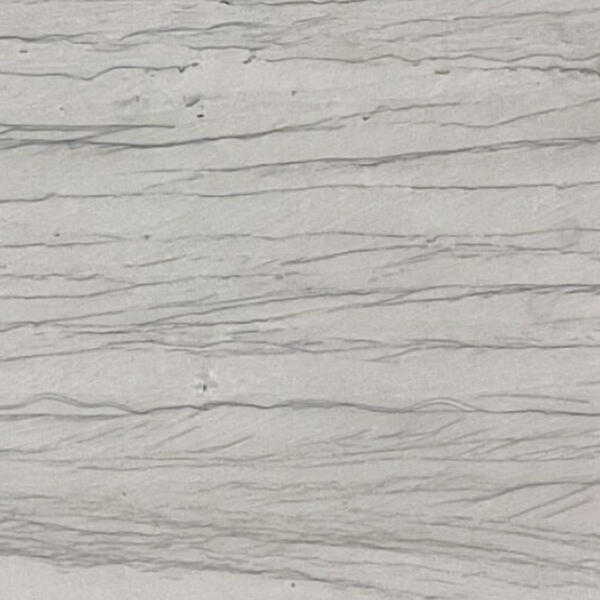 White Macaubas Leather 2cm