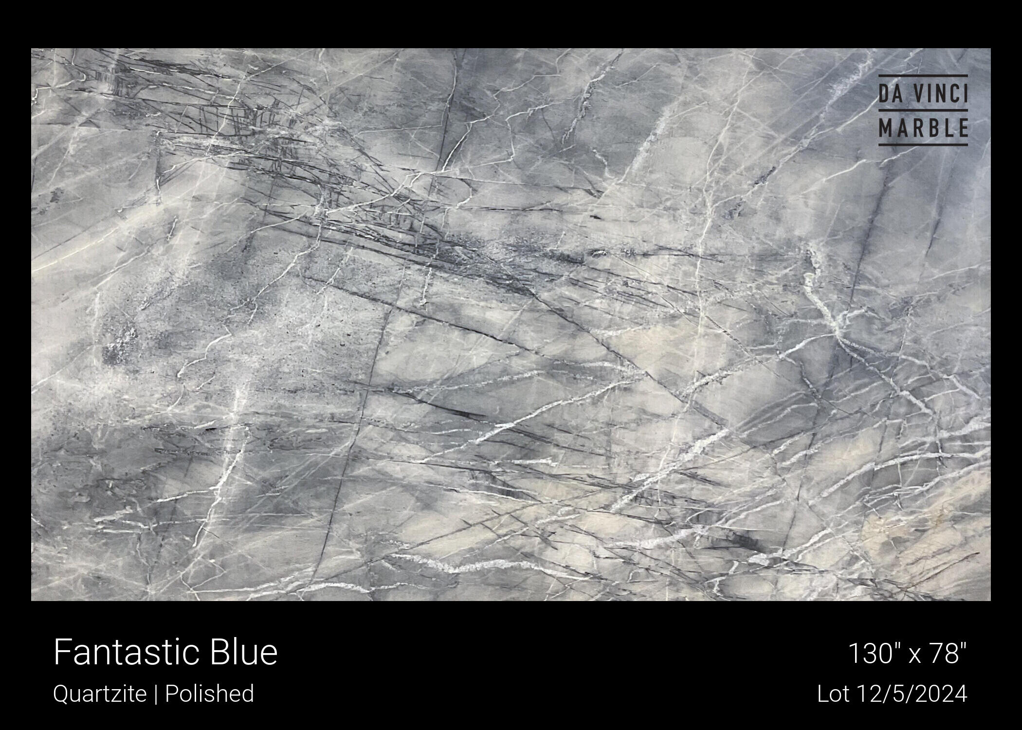 Fantastic Blue Polished 2cm Slab