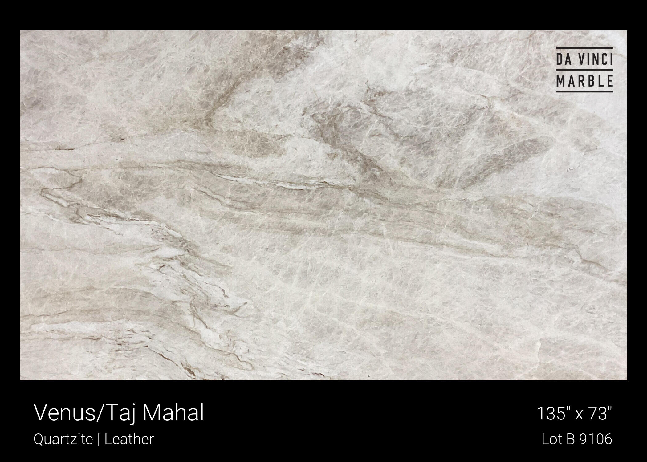 Taj Mahal Leather Finish 2cm Slab