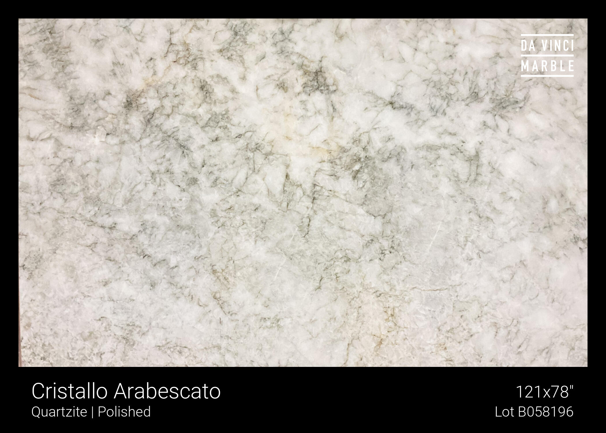 Cristallo Arabescato 2cm Slab
