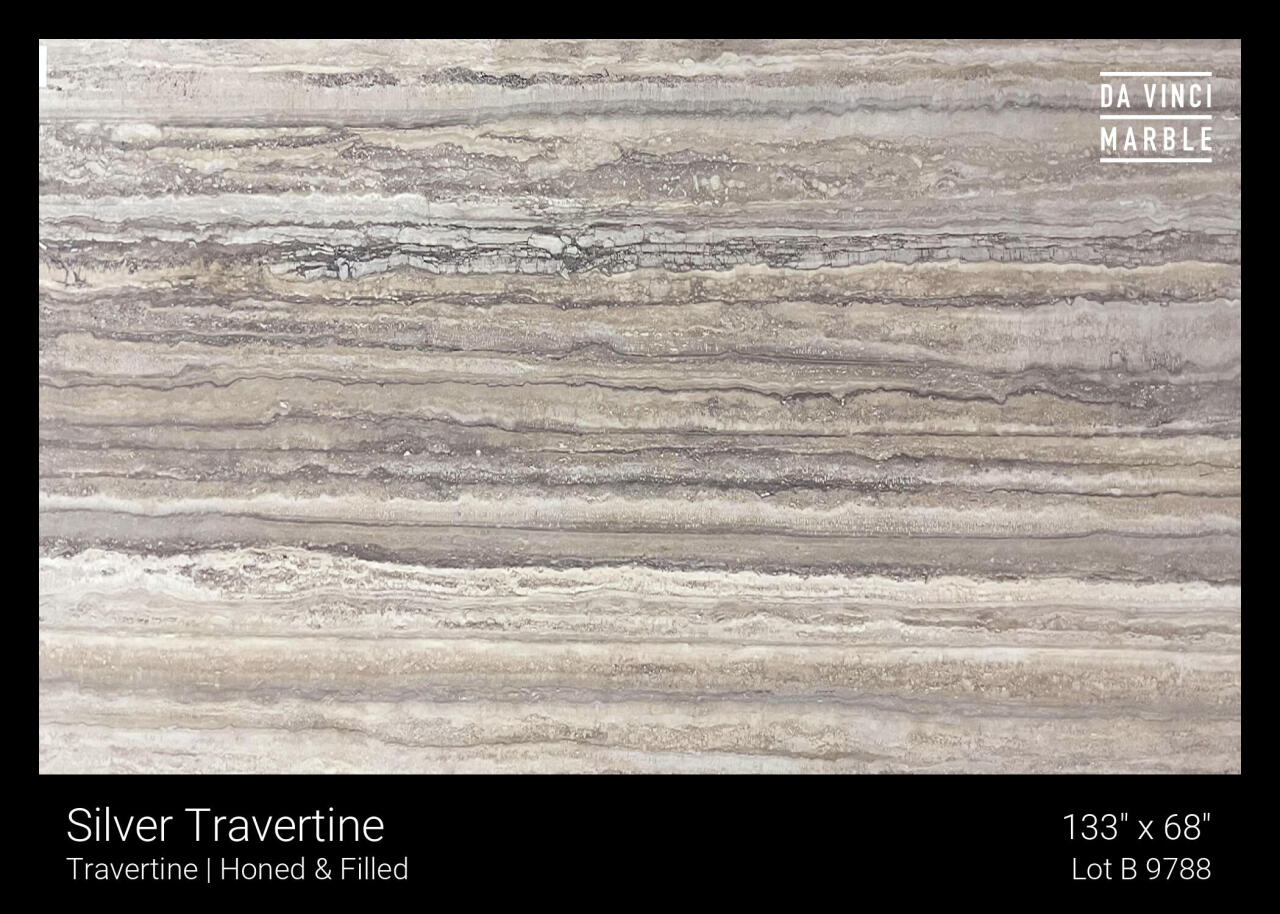 Silver Travertine
