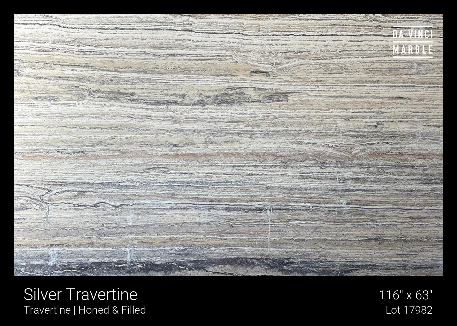 Silver Travertine