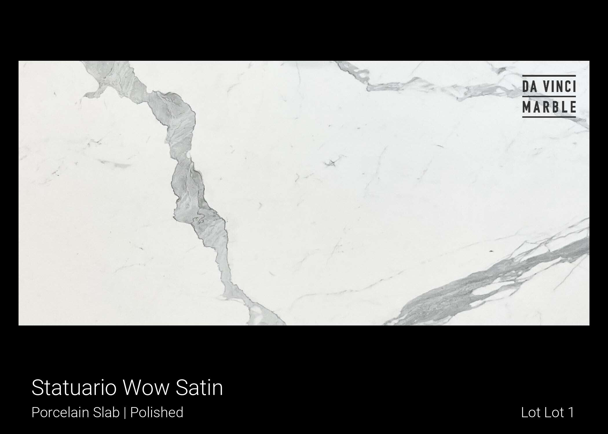 Statuario Wow Satin Slab