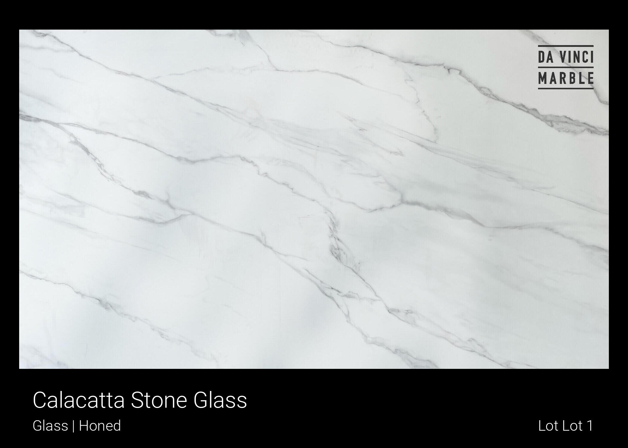 Calacatta Stone Glass  Slab