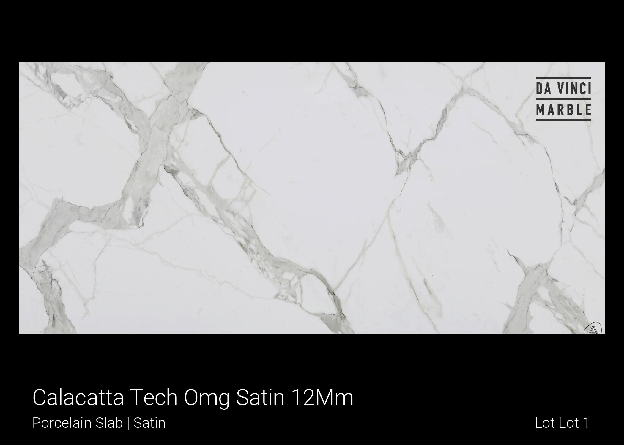 Calacatta Tech Omg Satin 12Mm Slab