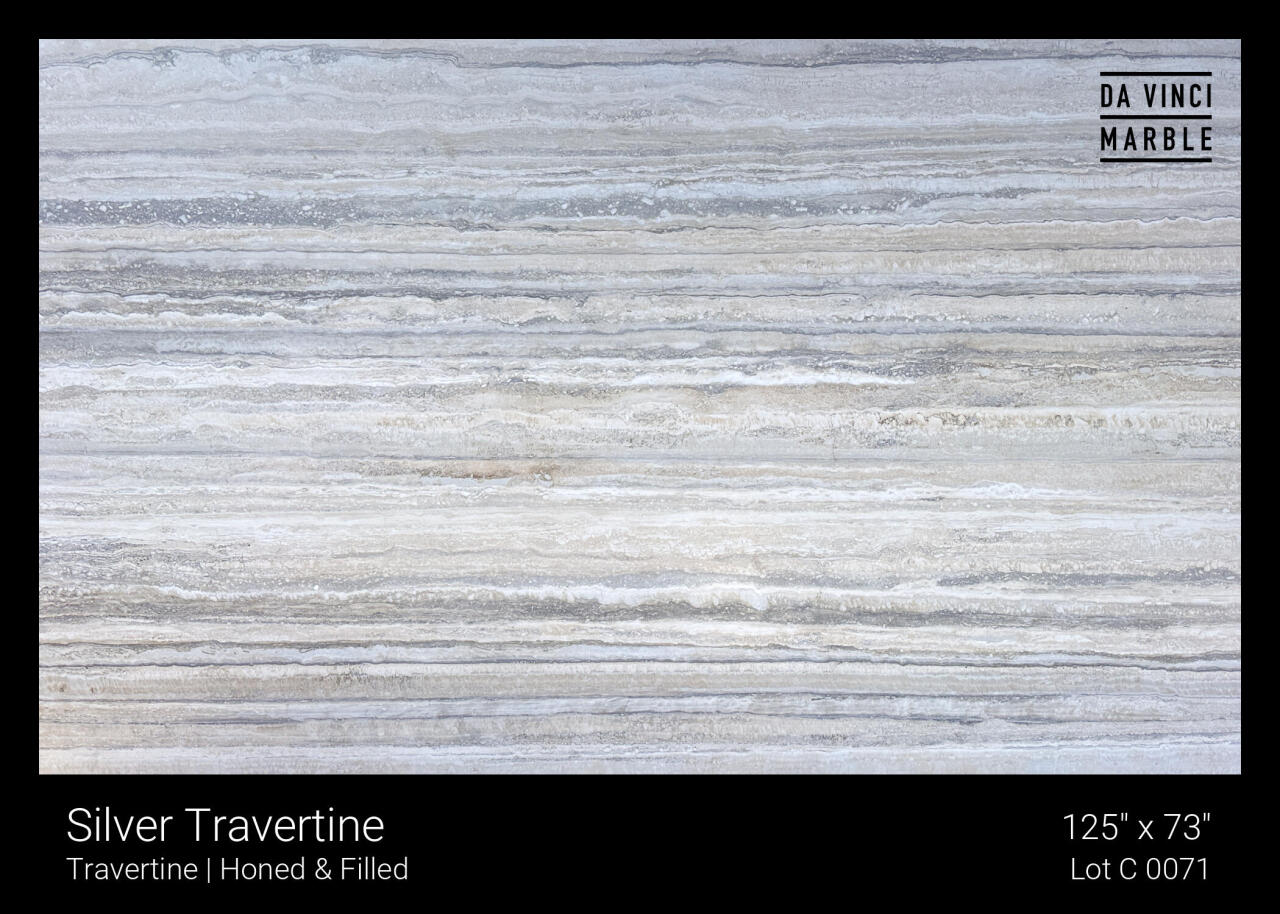 Silver Travertine
