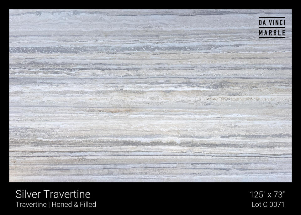 Silver Travertine